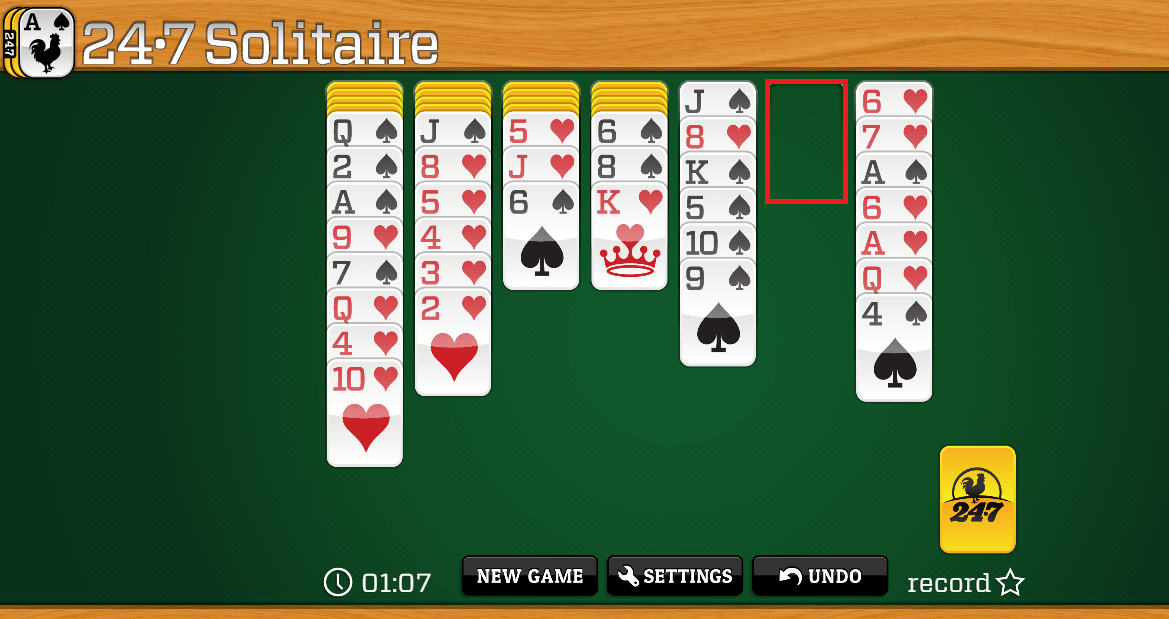 scorpion solitaire instructions