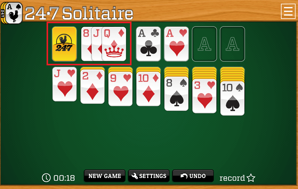 play klondike solitaire